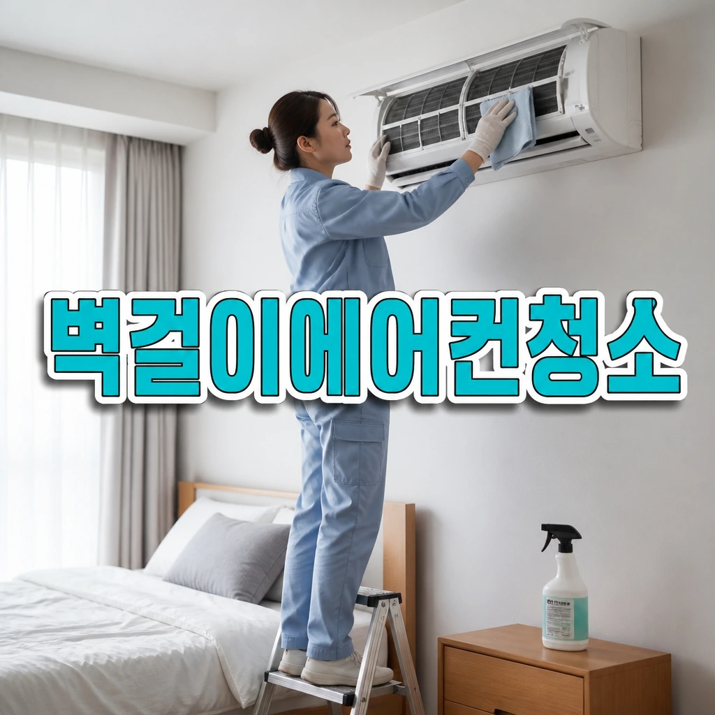 세종특별자치시 용호동 홈클리닝추천 - 벽걸이에어컨청소 관련 상담 안내 이미지