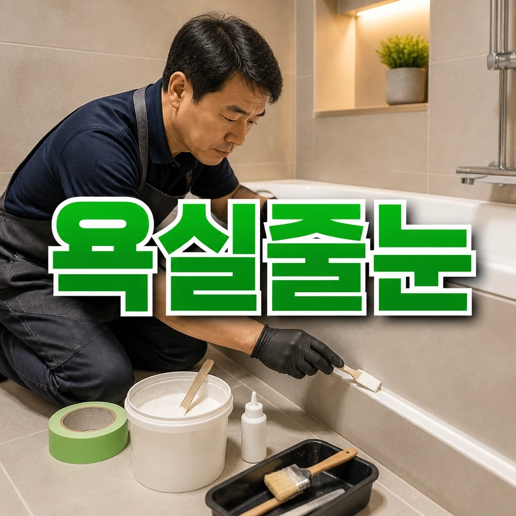 부산광역시 사하구 홈클리닝추천 - 욕실줄눈 관련 상담 안내 이미지