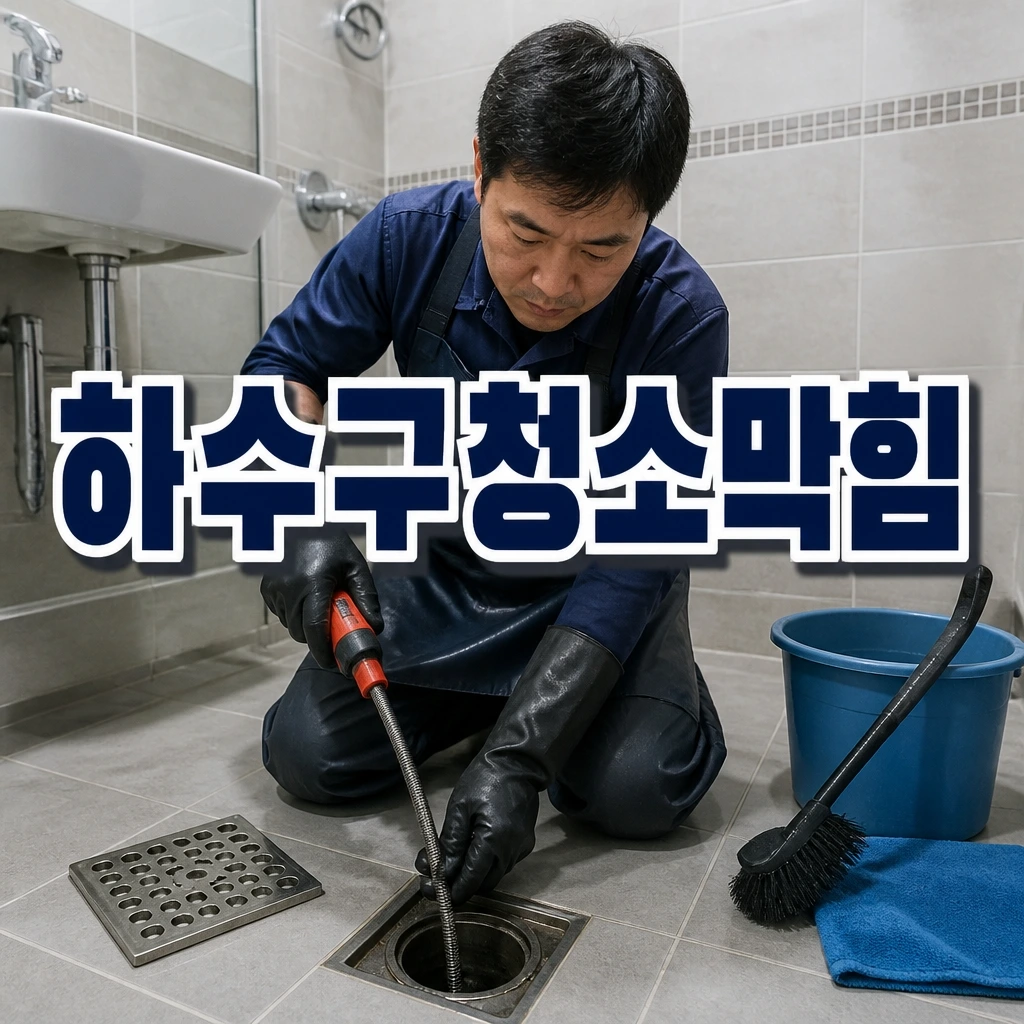 광주광역시 남구 홈클리닝추천 - 하수구청소막힘 관련 상담 안내 이미지