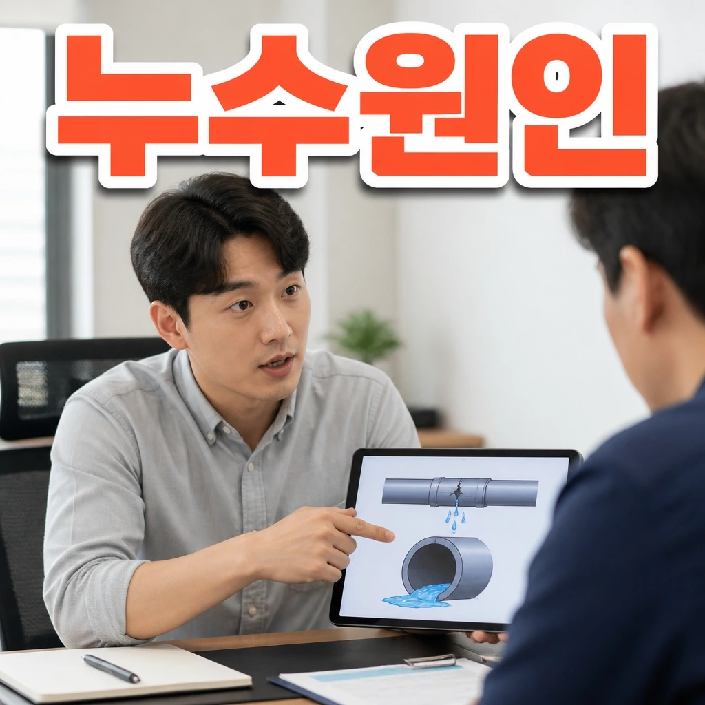 충청북도 보은군 누수수리업체 - 누수원인 관련 상담 안내 이미지