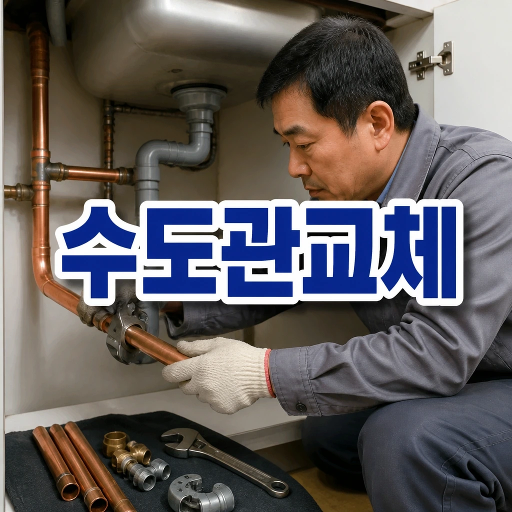 충청남도 홍성군 누수수리업체 - 수도관교체 관련 상담 안내 이미지